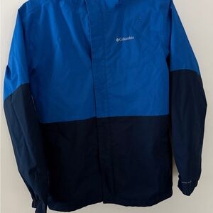 Columbia Kids Two-Tone Blue Raincoat